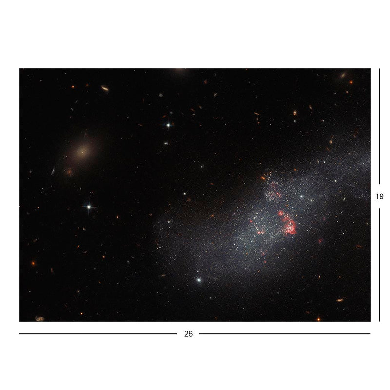 Hubble Telescope Image of Dwarf Galaxy UGCA 307 Jigsaw Puzzle