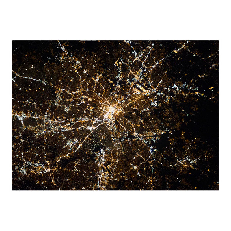 Atlanta Shines at Night Jigsaw Puzzle