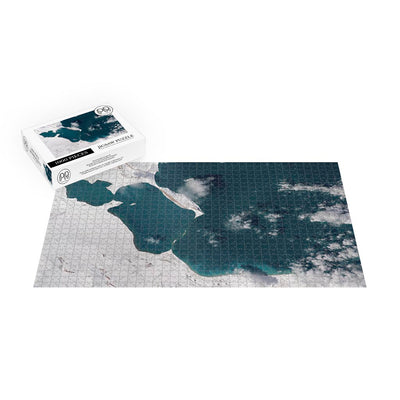 ISS Photograph of Lake Siling, Tibet Jigsaw Puzzle