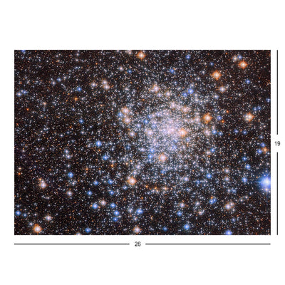 Hubble Telescope Image of the Globular Cluster NGC 6544 Jigsaw Puzzle