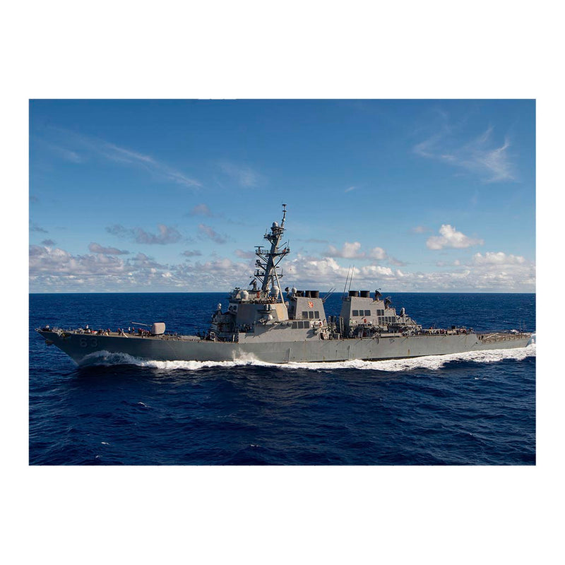 Guided-missle Destroyer USS Stethem (DDG 63) Performs a Break Away Jigsaw Puzzle