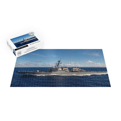 Guided-missle Destroyer USS Stethem (DDG 63) Performs a Break Away Jigsaw Puzzle