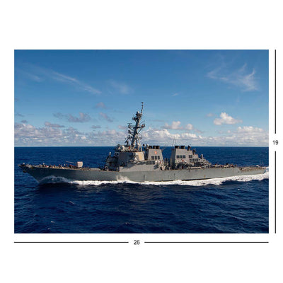 Guided-missle Destroyer USS Stethem (DDG 63) Performs a Break Away Jigsaw Puzzle