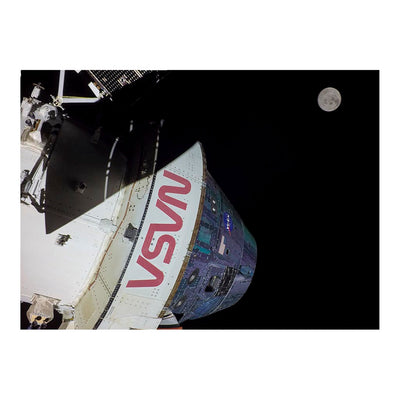 Orion Approaches Moon Before Return Flyby Jigsaw Puzzle