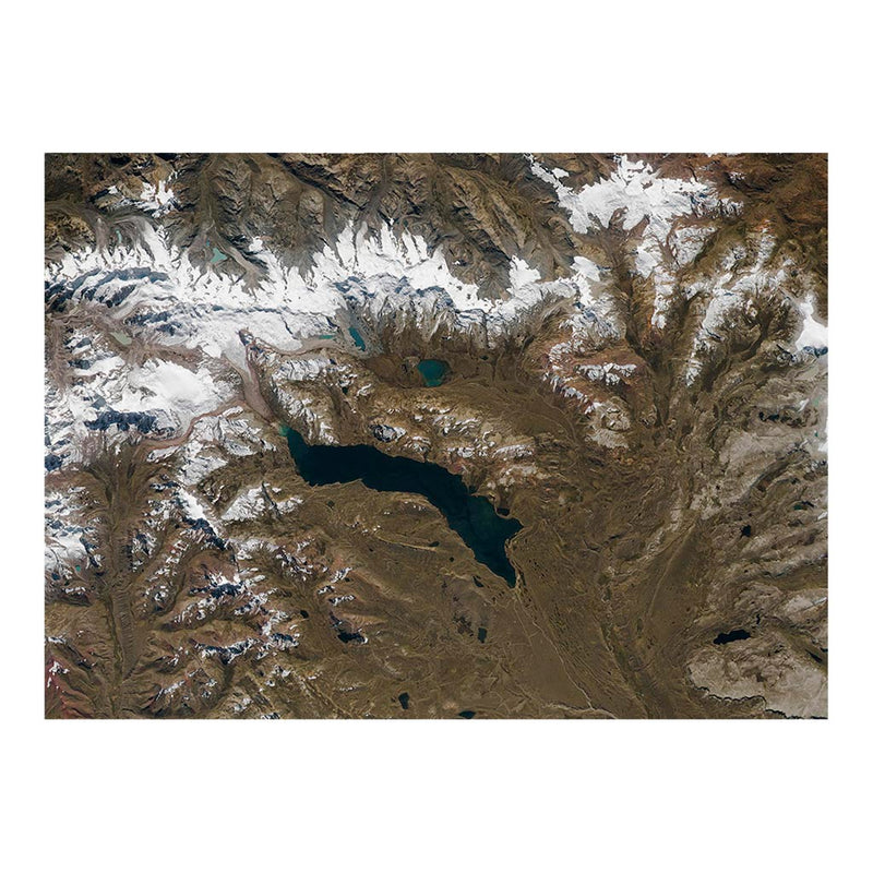 ISS Photograph of Andes Mountains in Southern Peru Jigsaw Puzzle
