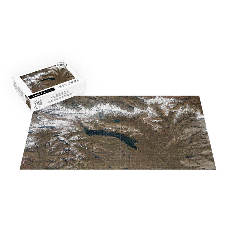 ISS Photograph of Andes Mountains in Southern Peru Jigsaw Puzzle