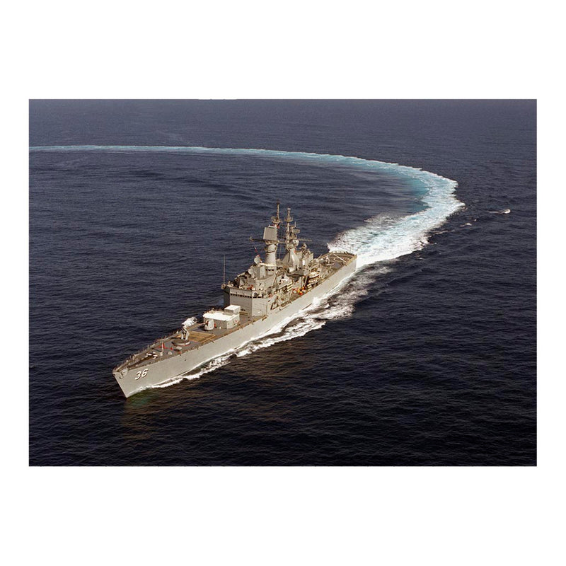 Nuclear-powered Guided Missile Cruiser USS California (CGN-36) Underway Jigsaw Puzzle