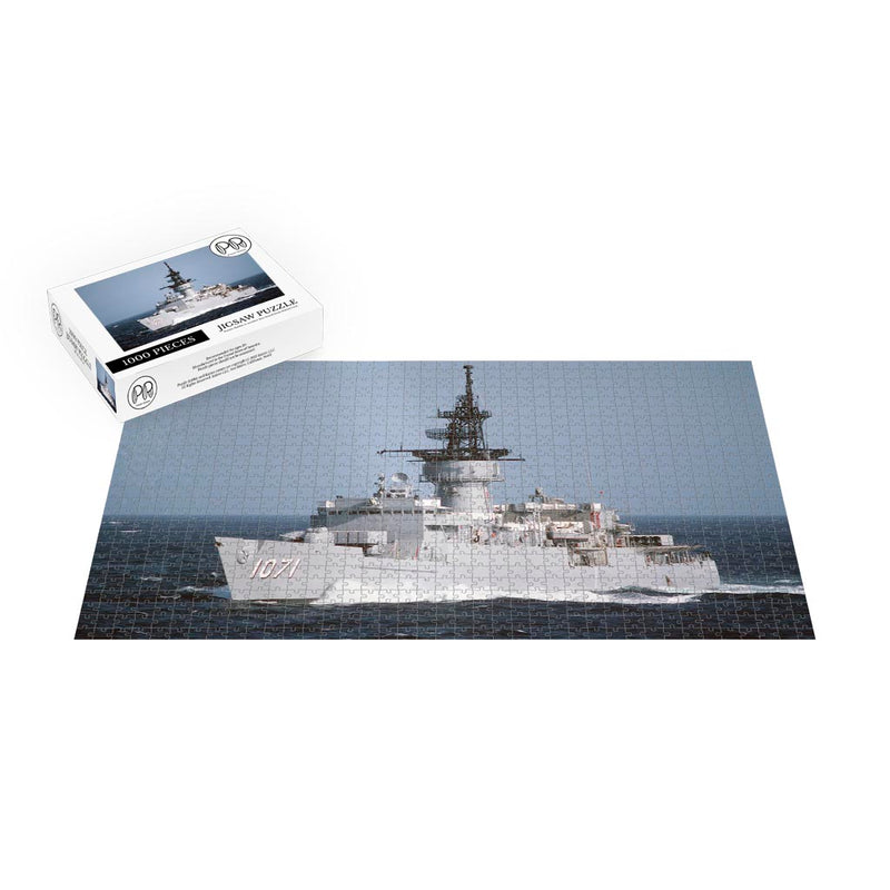 Frigate USS Badger (FF 1071) Underway Jigsaw Puzzle