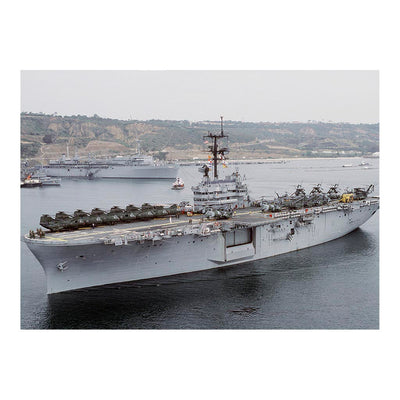 Amphibious Assault Ship USS New Orleans (LPH 11) Underway In San Diego Bay Jigsaw Puzzle
