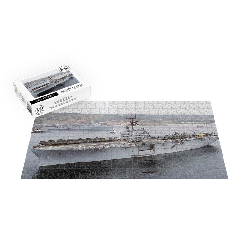 Amphibious Assault Ship USS New Orleans (LPH 11) Underway In San Diego Bay Jigsaw Puzzle