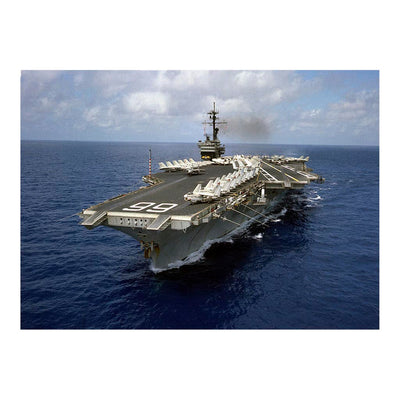 Aircraft Carrier USS America (CV 66) Underway Jigsaw Puzzle