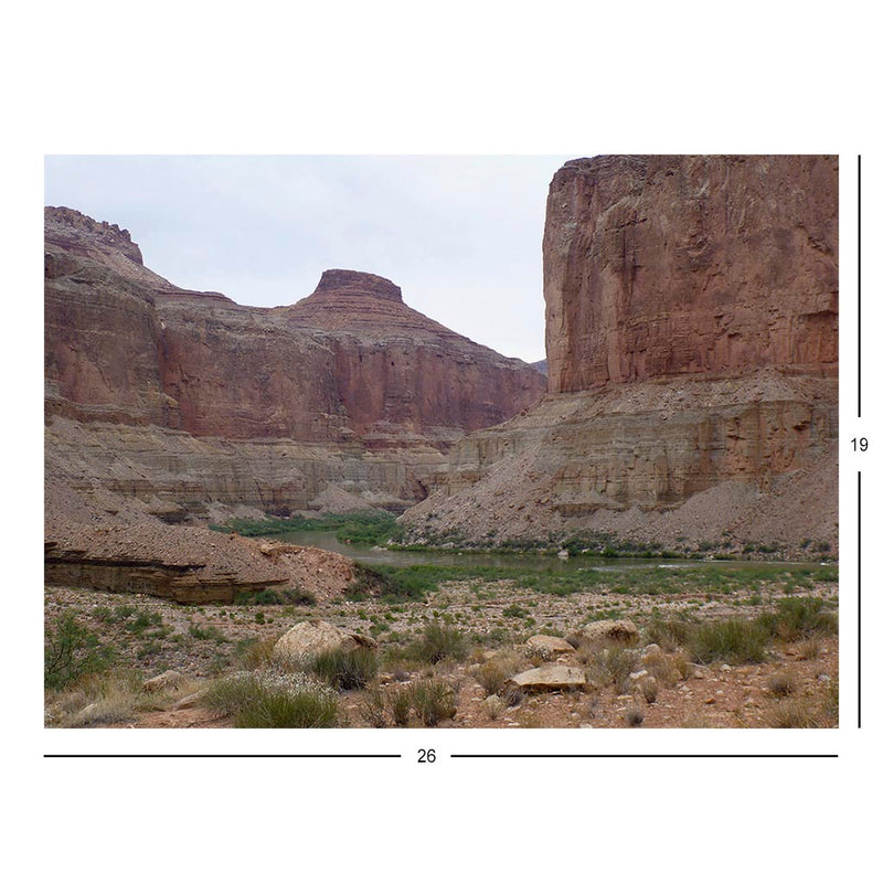 Colorado River, Marble Canyon, Arizona Jigsaw Puzzle