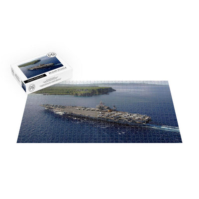 USS Kitty Hawk Aircraft Carrier in Guam Jigsaw Puzzle