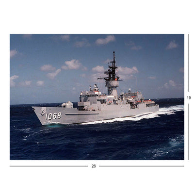 Frigate USS Vreeland (FF 1068) Underway Jigsaw Puzzle