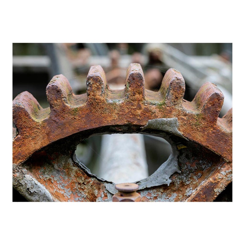 Detail of The Security Barrage, Dortmund-Ems Canal, Greven, Germany Jigsaw Puzzle