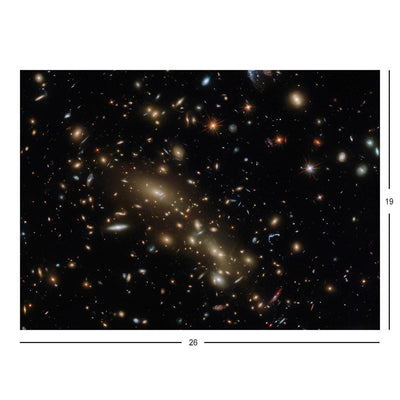 Hubble Telescope Image of the Galaxy Cluster Abell 3192 Jigsaw Puzzle