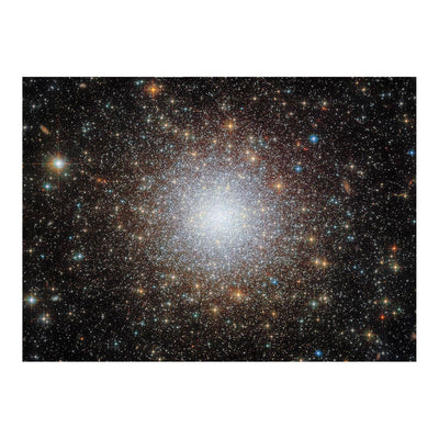 Hubble Telescope Image of Globular Cluster, NGC 2210, In The Large Magellanic Cloud Jigsaw Puzzle