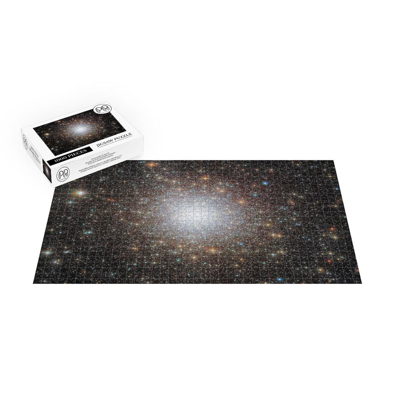 Hubble Telescope Image of Globular Cluster, NGC 2210, In The Large Magellanic Cloud Jigsaw Puzzle