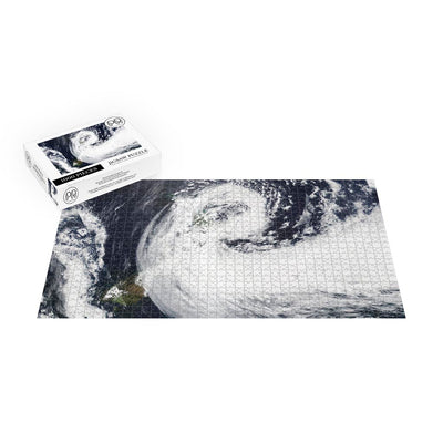 Suomi NPP Satellite Image of Cyclone Gabrielle Over New Zealand Jigsaw Puzzle