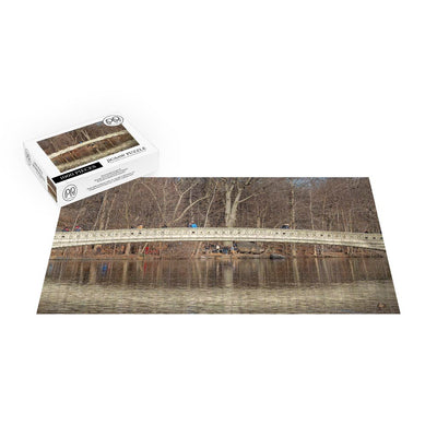 Bow Bridge in Central Park, New York City Jigsaw Puzzle