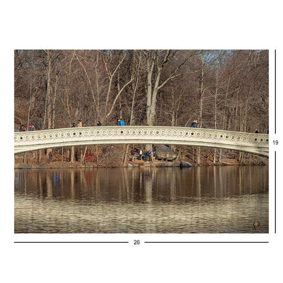 Bow Bridge in Central Park, New York City Jigsaw Puzzle