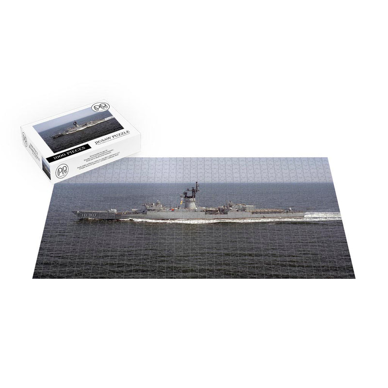 Frigate USS Ainsworth (FF 1090) underway Jigsaw Puzzle