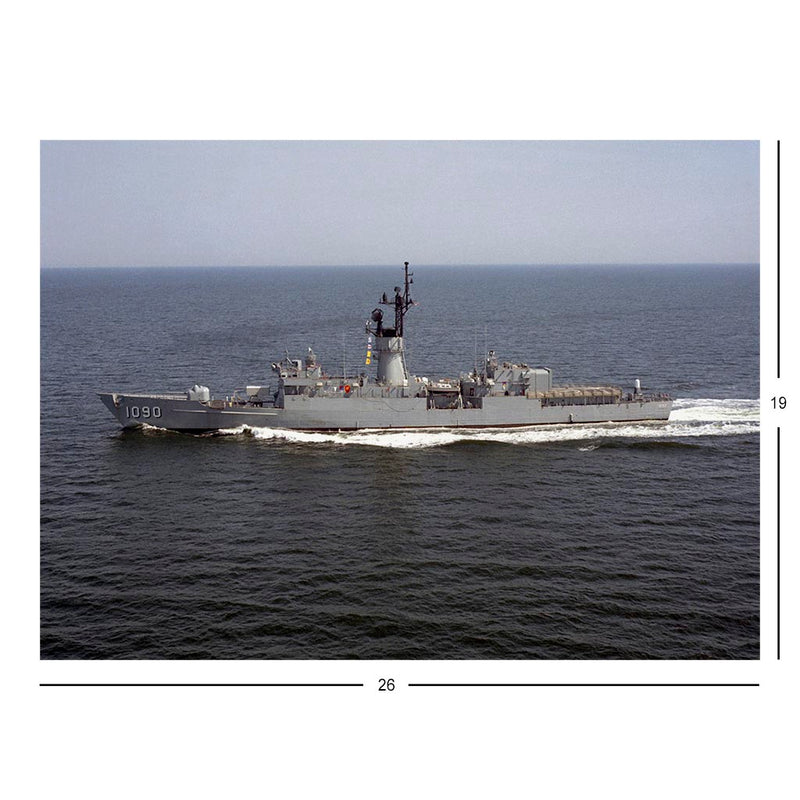 Frigate USS Ainsworth (FF 1090) underway Jigsaw Puzzle