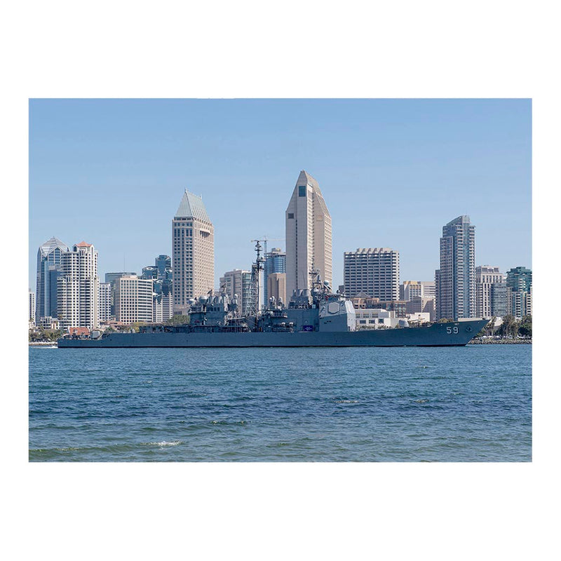 Guided-missile Cruiser USS Princeton (CG 59) Returns To San Diego Jigsaw Puzzle