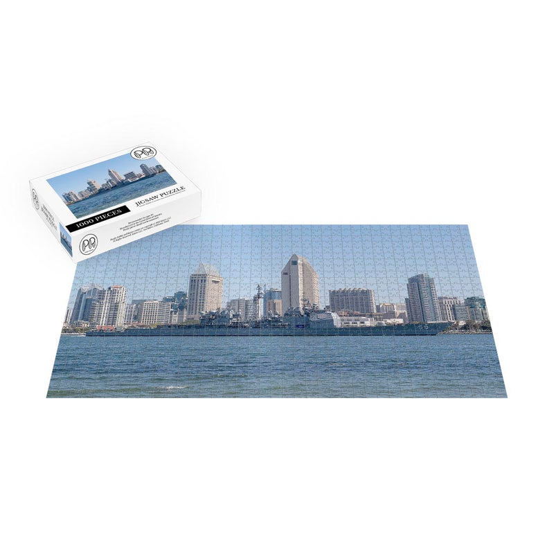 Guided-missile Cruiser USS Princeton (CG 59) Returns To San Diego Jigsaw Puzzle