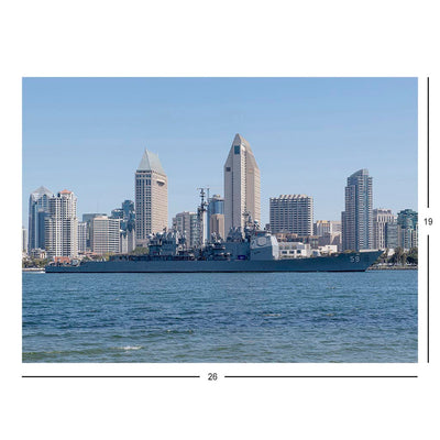 Guided-missile Cruiser USS Princeton (CG 59) Returns To San Diego Jigsaw Puzzle
