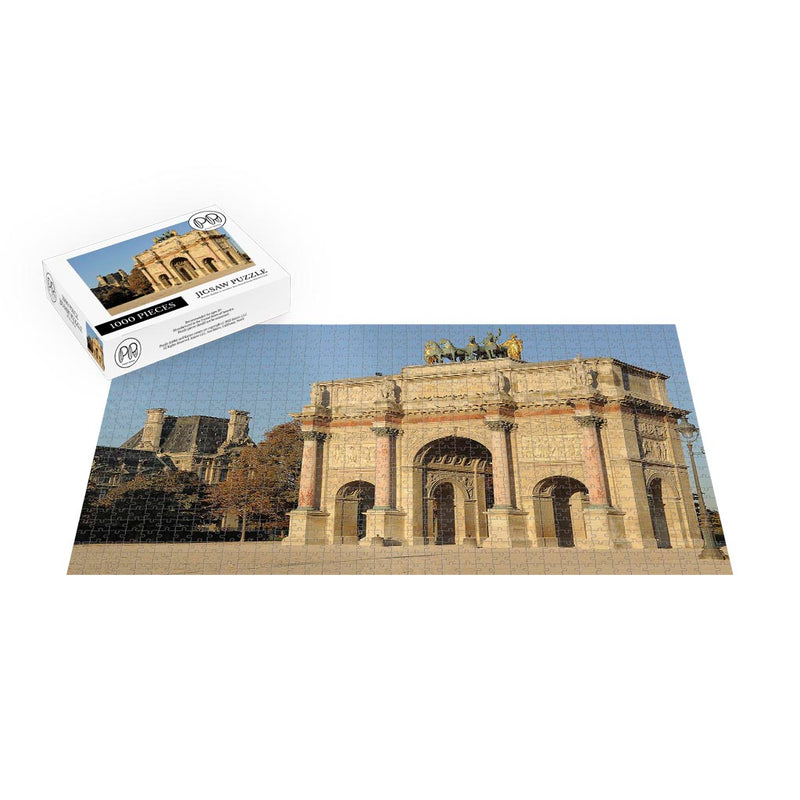 Arc de Triomphe du Carrousel, Paris, France Jigsaw Puzzle