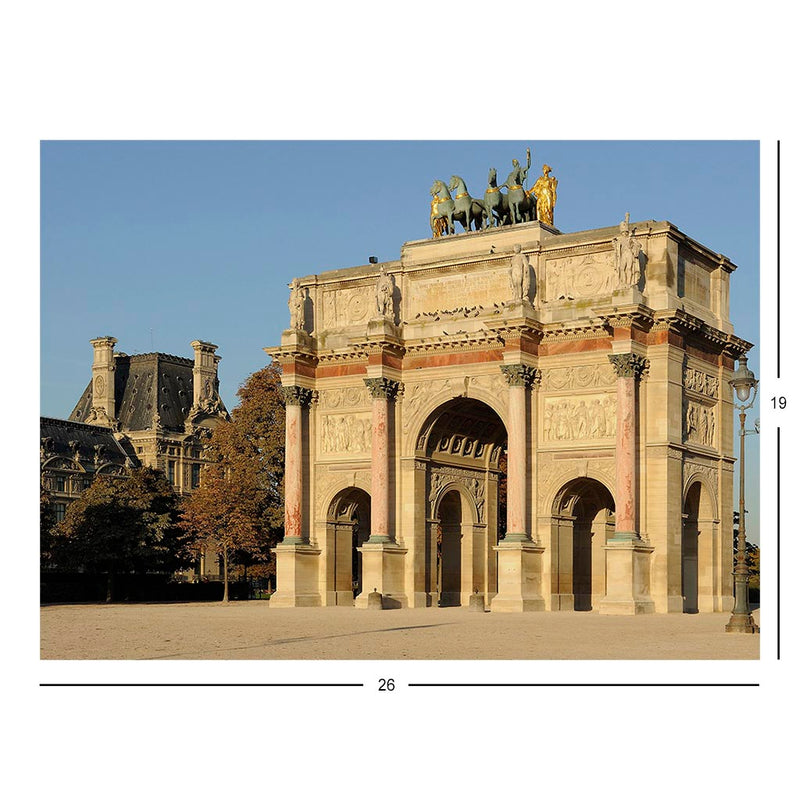 Arc de Triomphe du Carrousel, Paris, France Jigsaw Puzzle