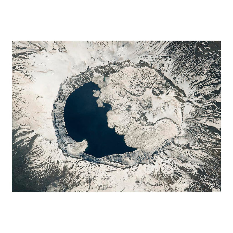 ISS Photograph of Caldera of Mount Nemrut, Turkey Jigsaw Puzzle