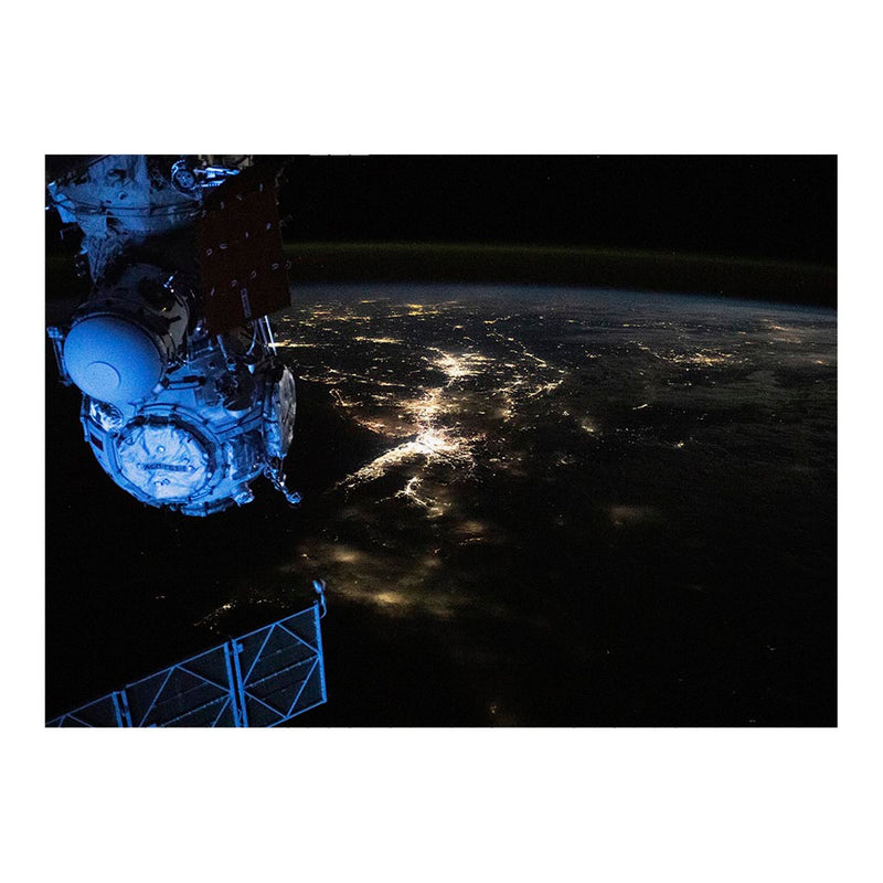 ISS Photograph of Nighttime on the East Coast, United States Jigsaw Puzzle