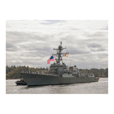 USS Ralph Johnson Guided Missile Destroyer Jigsaw Puzzle