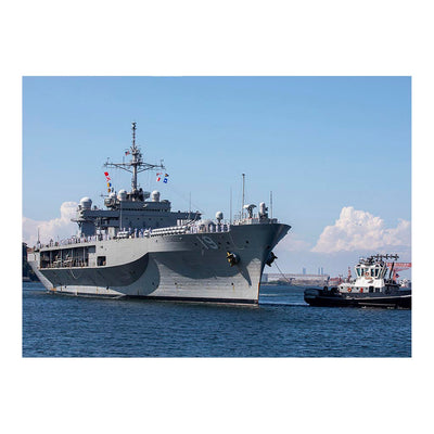 USS Blue Ridge (LCC 19) Returns To Fleet Activities Yokosuka, Japan Jigsaw Puzzle
