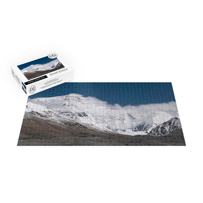 North Face of Mt Everest, Tibet, China Jigsaw Puzzle