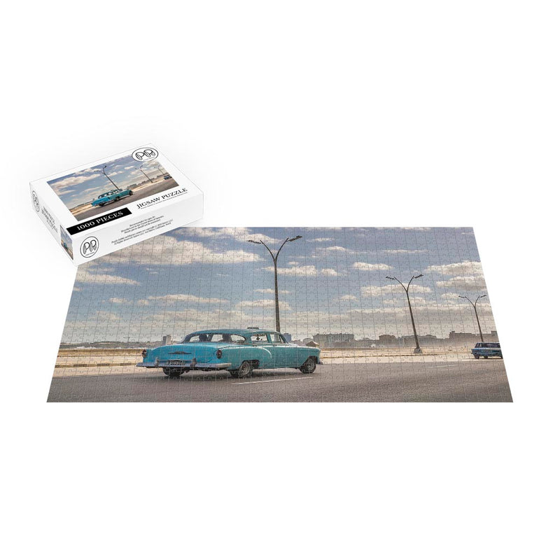 Malecon Avenue, Havana, Cuba Jigsaw Puzzle