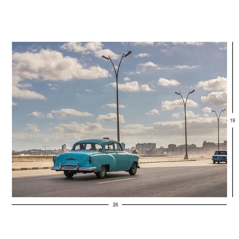 Malecon Avenue, Havana, Cuba Jigsaw Puzzle