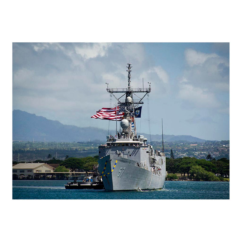 Guided-missile Frigate USS Rueben James (FFG 57) Returns To Homeport Jigsaw Puzzle