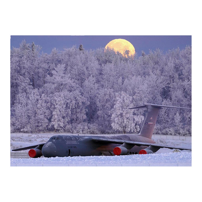 An Air Force C-5 Galaxy At Joint Base Elmendorf-Richardson, AK Jigsaw Puzzle