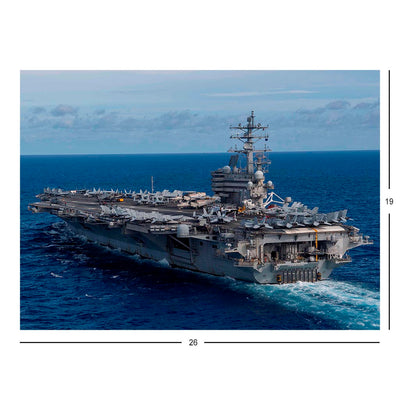 USS Ronald Reagan Aircraft Carrier Jigsaw Puzzle