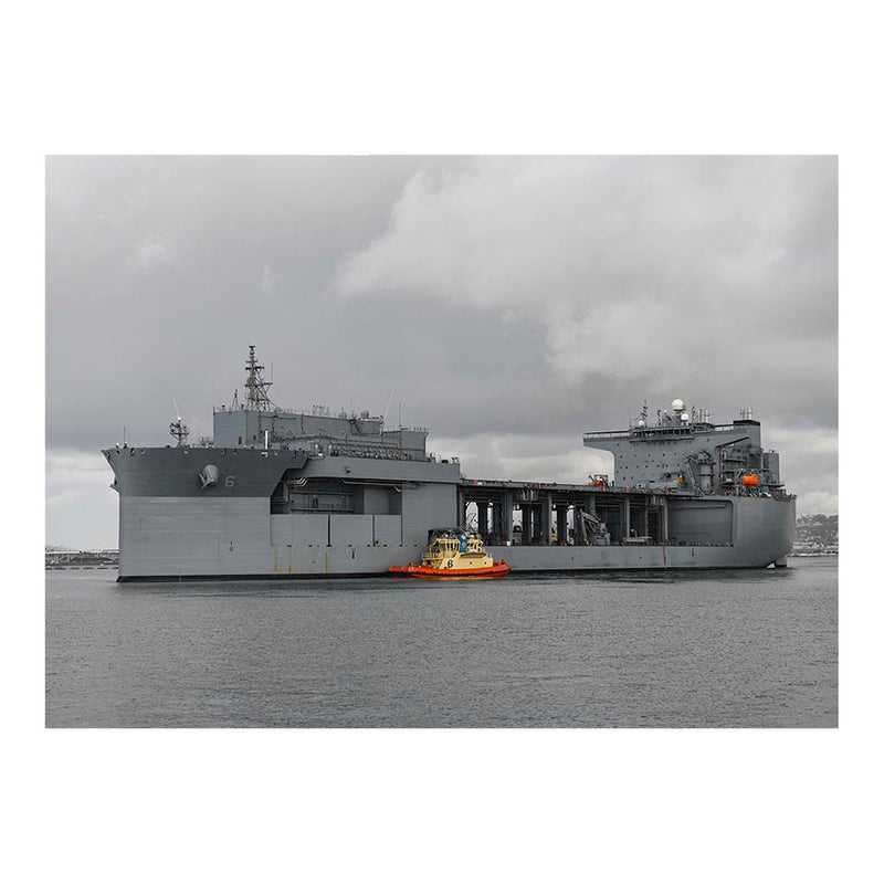 Expeditionary Sea Base John L. Canley (ESB 6) Arrives at Naval Air Station North Island, CA Jigsaw Puzzle