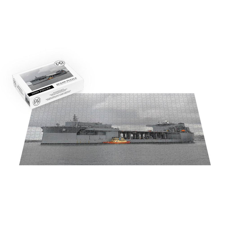 Expeditionary Sea Base John L. Canley (ESB 6) Arrives at Naval Air Station North Island, CA Jigsaw Puzzle