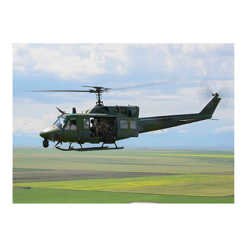 UH-1N Huey Demonstration Flight at Malmstrom Air Force Base, MT Jigsaw Puzzle
