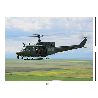 UH-1N Huey Demonstration Flight at Malmstrom Air Force Base, MT Jigsaw Puzzle
