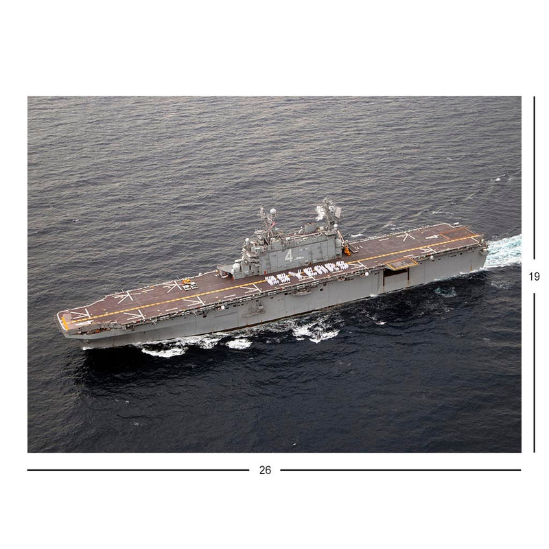 Amphibious Assault Ship USS Nassau (LHA 4) Commemorates the Ship&