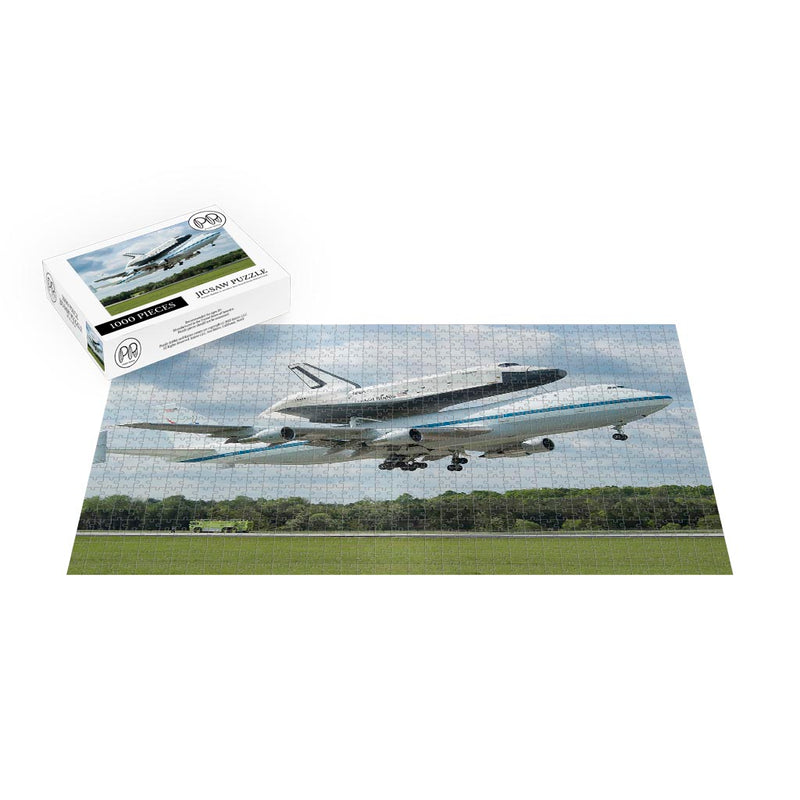 Shuttle Enterprise Flies From Smithsonian To New York City Jigsaw Puzzle