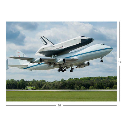Shuttle Enterprise Flies From Smithsonian To New York City Jigsaw Puzzle