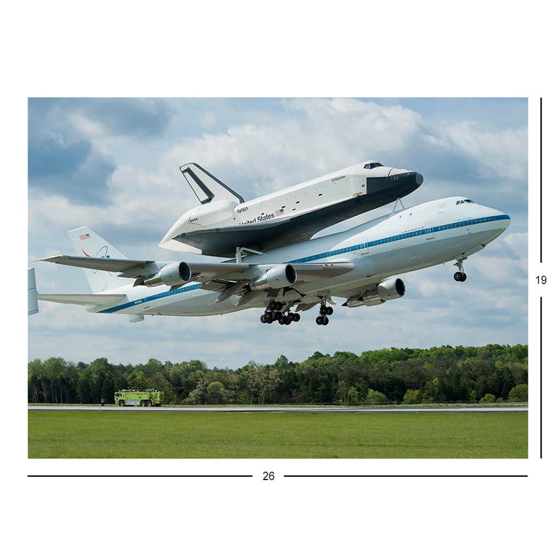 Shuttle Enterprise Flies From Smithsonian To New York City Jigsaw Puzzle